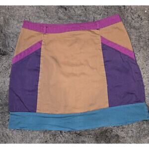 Maude Skirt Multicolor Ptchwork Appearance Size M